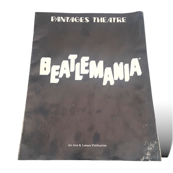 Beatlemania Pantages Theatre 1978 Program - Picture 1 of 5